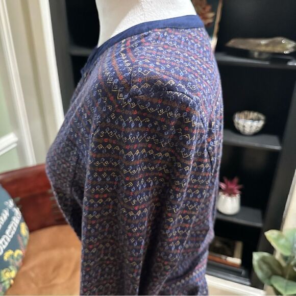 Eddie Bauer Blue Henley Dress Size Small - Picture 6 of 12